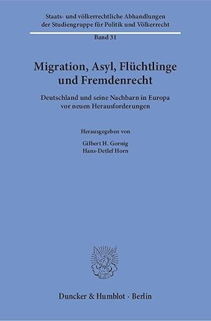 Seller image for Migration, Asyl, Flüchtlinge und Fremdenrecht. for sale by moluna