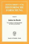 Bild des Verk�ufers f�r Juden im Recht. zum Verkauf von moluna