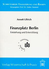 Seller image for Finanzplatz Berlin for sale by moluna