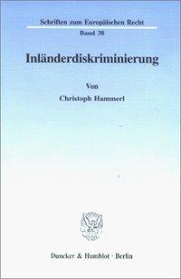 Seller image for Inlaenderdiskriminierung for sale by moluna