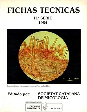 Imagen del vendedor de FICHAS TCNICAS. IIa SERIE. 1984 a la venta por LLIBRERIA TECNICA