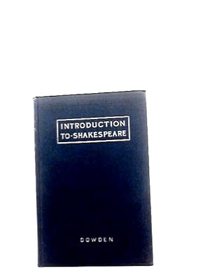 Seller image for Introduction to Shakespeare for sale by World of Rare Books