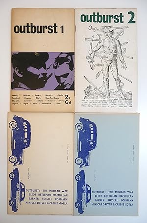 Outburst 1, 2, and the unnumbered issue The Minicab War (both variants) (1961-1963) (all published)