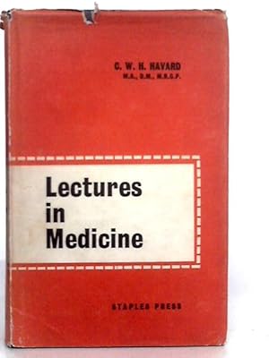 Imagen del vendedor de Lectures in Medicine a la venta por World of Rare Books