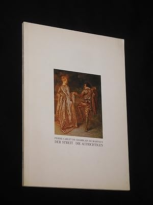 Seller image for Programmbuch Schaubhne am Lehniner Platz 1981/82. DER STREIT [und] DIE AUFRICHTIGEN von Marivaux. Insz.: Peter Stein / Felix Prader, Bhne: Manfred Dittrich, Kostme: Ilse Trbing. Mit Jutta Lampe, Michael Maassen, Greger Hansen, Ernst Sttzner; Elke Petri, Peter Simonischek, Tina Engel, Gerd Wameling for sale by Fast alles Theater! Antiquariat fr die darstellenden Knste