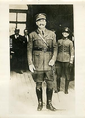 "Général Damaso BERENGUER" / Photo de presse originale par G. DEVRED (Agence ROL 1931)