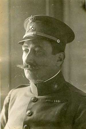 "Général Damaso BERENGUER" / Photo de presse originale par Henri MANUEL (1931)