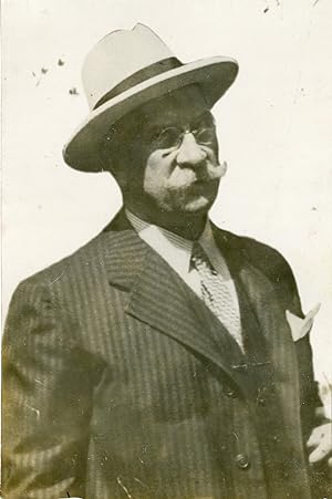 "Alejandro LERROUX Premier Ministre espagnol" / Photo de presse originale par Henri MANUEL (1931)