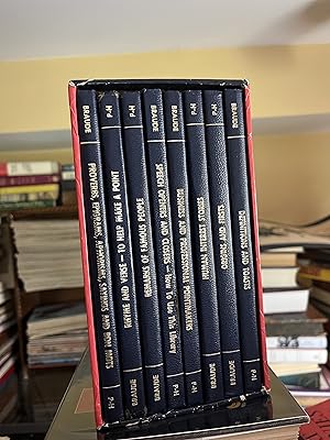 Jacob M. Braude's complete speaker's and toastmaster's library. total 8 volumes in a slipcase