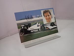 Martin Brundle Photograph with Genuine Original Signature