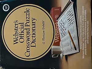Seller image for Webster's Official Crossword Puzzle Dictionary for sale by Redux Books
