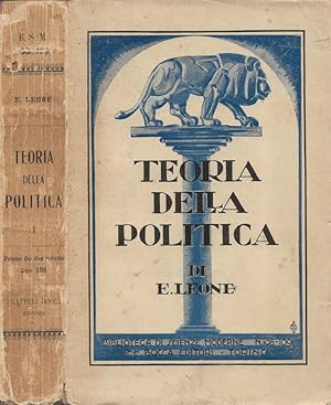 Seller image for Teoria della Politica. Vol. I for sale by Biblioteca di Babele