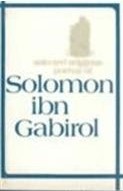 Seller image for Selected Religious Poems of Solomon ibn Gabirol, Hebrew text with English translation. for sale by Grimbergen Booksellers