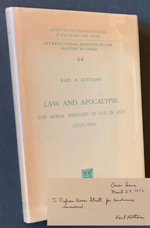 Law and Apocalypse: The Moral Thought of Luis De Leon (1527?-1591)