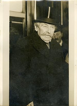 "Mort de Mr Aristide BRIAND (7 Mars 1932)" Photo de presse originale G. DEVRED Agence ROL Paris (...