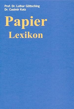 Seller image for Papier-Lexikon. for sale by moluna
