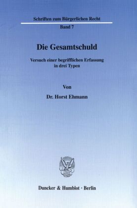 Seller image for Die Gesamtschuld. for sale by moluna
