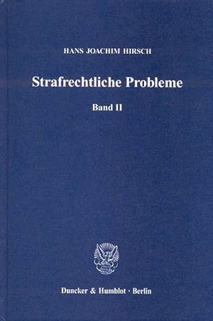 Seller image for Strafrechtliche Probleme. for sale by moluna