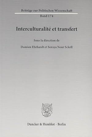 Immagine del venditore per Interculturalité et transfert. venduto da moluna