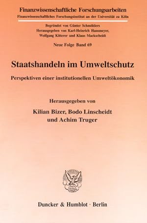 Seller image for Staatshandeln im Umweltschutz. for sale by moluna
