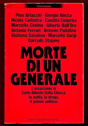 Bild des Verkufers fr Morte di un generale zum Verkauf von Libreria Oltre il Catalogo