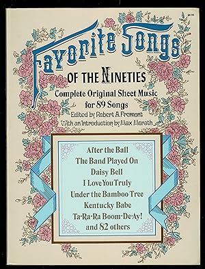 Seller image for Favorite Songs Of The Nineties; Complete Original Sheet Music For 89 Songs (Dover Song Collections) for sale by Granada Bookstore,            IOBA