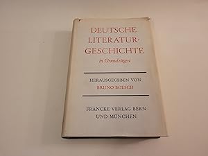 Deutsche Literaturgeschichte in Grundzügen. Die Epochen deutscher Dichtung.