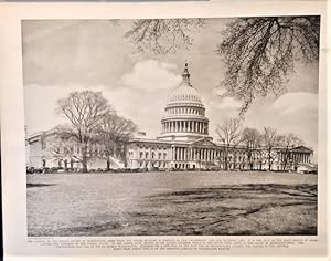 Seller image for The Capitol Of The United States At Washington, Photographic Illustration for sale by Legacy Books II