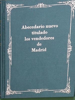 Imagen del vendedor de Abecedario nuevo titulado los vendedores de Madrid a la venta por Librera Alonso Quijano