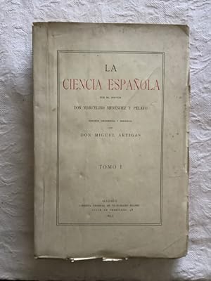 Seller image for La ciencia espaola I for sale by Libros Ambig