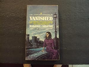 Image du vendeur pour Vanished pb Marjorie Carleton 1st Pyramid Print 1966 mis en vente par Joseph M Zunno