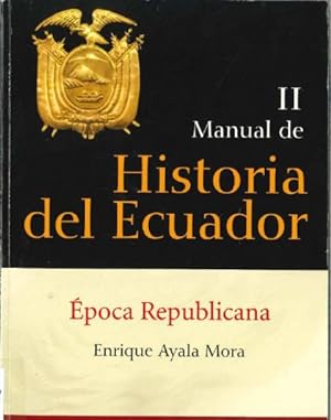 Imagen del vendedor de Manual de historia del Ecuador a la venta por Green Libros