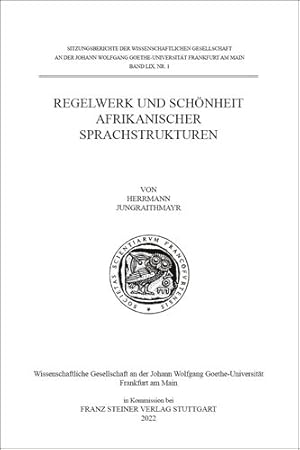 Seller image for Regelwerk und Schnheit afrikanischer Sprachstrukturen -Language: german for sale by GreatBookPrices