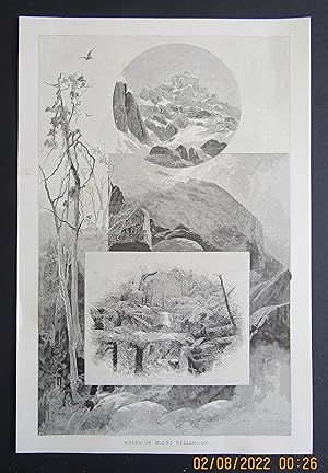 Seller image for Scenes on Mount Wellington (Tasmania) (1887) for sale by Waimakariri Books and Prints Limited