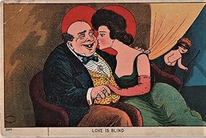 Immagine del venditore per romace postcard: Love is Blind venduto da Mobyville