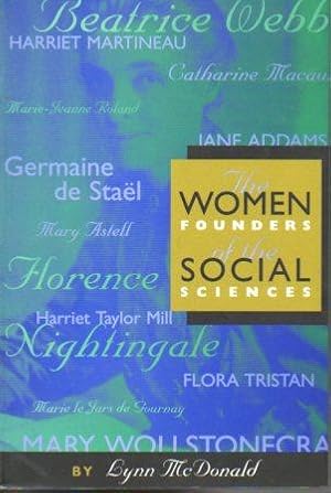 Seller image for The Women Founders of the Social Sciences for sale by Bookfeathers, LLC