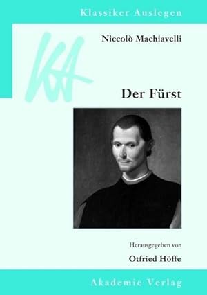 Bild des Verkufers fr Niccol Machiavelli: Der Frst zum Verkauf von AHA-BUCH GmbH