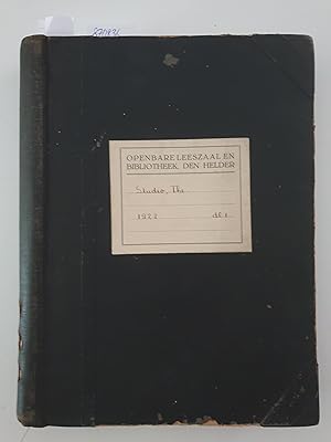 Image du vendeur pour The Studio 1922 I : An Illustrated Magazine of Fine and Applied Art : mis en vente par Versand-Antiquariat Konrad von Agris e.K.