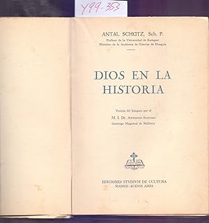 Immagine del venditore per DIOS EN LA HISTORIA venduto da Libreria 7 Soles