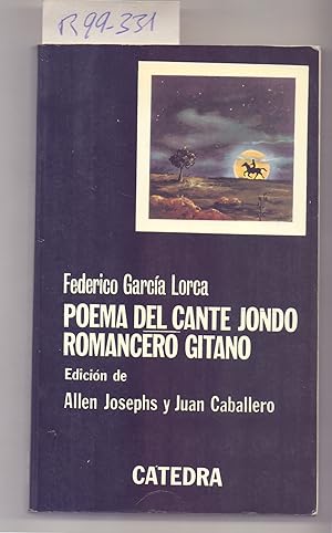 Imagen del vendedor de POEMA DEL CANTE JONDO / ROMANCERO GITANO a la venta por Libreria 7 Soles
