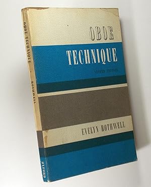 Immagine del venditore per Oboe Technique, Second Edition venduto da Austin Sherlaw-Johnson, Secondhand Music