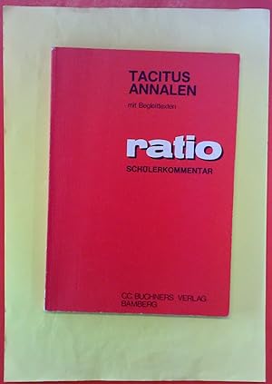 Bild des Verkufers fr Tacitus - Annalen mit Begleittexten. Schlerkommentar. RATIO BAND 10, 1. Auflage zum Verkauf von biblion2