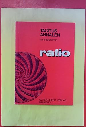 Bild des Verkufers fr Tacitus - Annalen mit Begleittexten. RATIO BAND 10, 1. Auflage zum Verkauf von biblion2