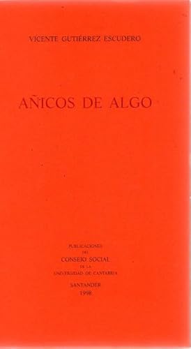 Seller image for Aicos de algo . for sale by Librera Astarloa