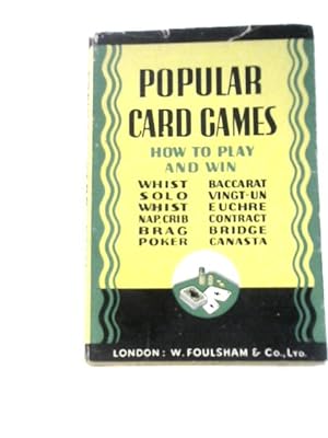 Bild des Verkufers fr Popular Card Games zum Verkauf von World of Rare Books