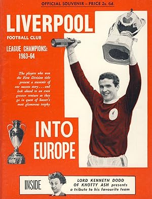 Seller image for LIVERPOOL INTO EUROPE. OFFICIAL SOUVENIR for sale by Sportspages