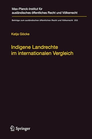Imagen del vendedor de Indigene Landrechte im internationalen Vergleich a la venta por moluna