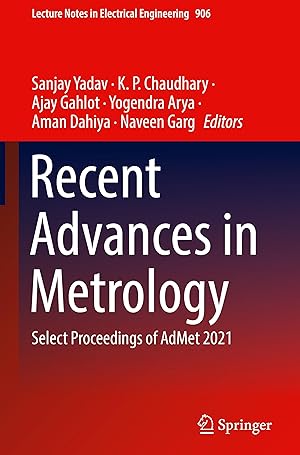 Imagen del vendedor de Recent Advances in Metrology a la venta por moluna