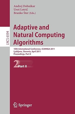 Immagine del venditore per Adaptive and Natural Computing Algorithms venduto da moluna