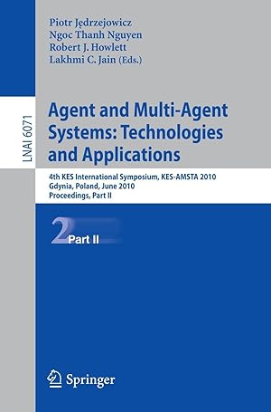 Bild des Verkufers fr Agent and Multi-Agent Systems: Technologies and Applications zum Verkauf von moluna